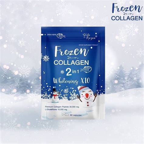 Jual Frozen Collagen Original Thailand In Whitening Kapsul Barcode