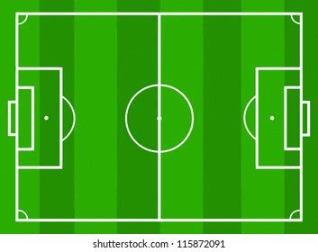 Soccer Field Lines Stock Illustration 115872091 | Shutterstock