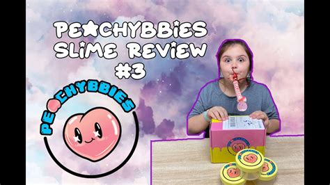 Peachybbies Slime Review 3 Youtube