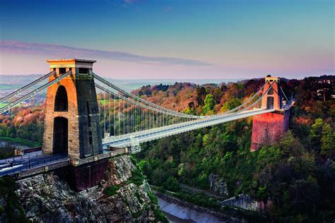 Clifton Suspension Bridge Sunset Gwr News