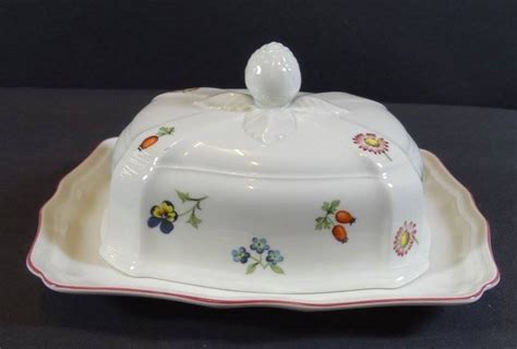 10 Online Auktion Butterdose Villeroy Boch Petit Fleur