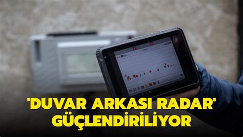 Depremde hayat kurtaran Duvar Arkası Radar güçlendiriliyor