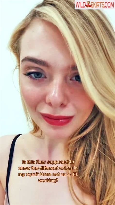 Elle Fanning Ellefanning Nude Instagram Leaked Photo 206