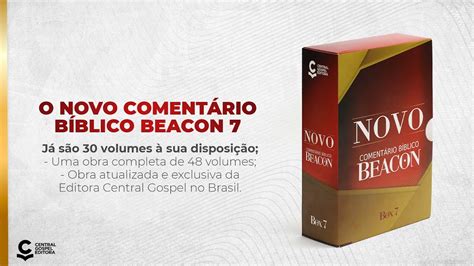 Novo Comentário Bíblico Beacon Box 7 YouTube