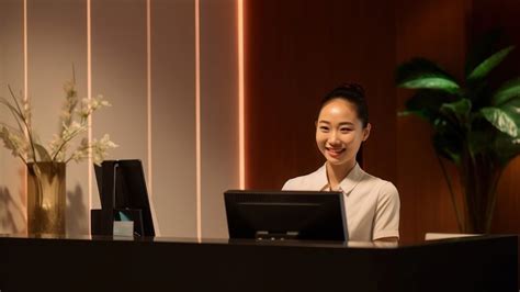 Female Hotel Receptionist Ai Generated Free Photo Rawpixel