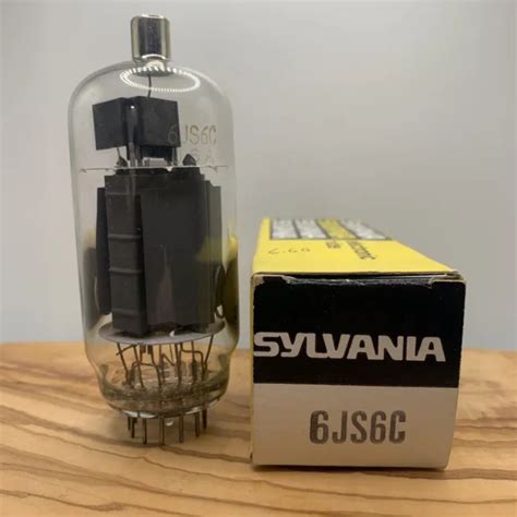 Vintage Sylvania Js C Nos Nib Vaccum Tube Picclick Ca