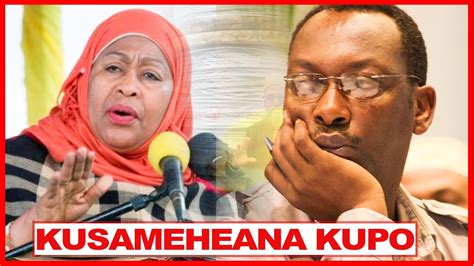 Rais Samia Azungumzia Kesi Ya Mbowe Mwenzetu Alikosea Kusameheana