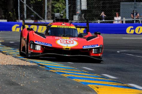 24 Heures du Mans 2023 Ferrari en pôle pour le départ