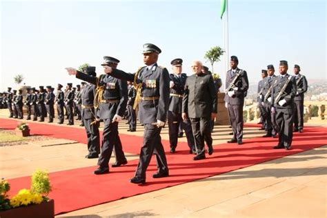 Pm Modi Receives Ceremonial Welcome And Guard Of Honour At Pretoria