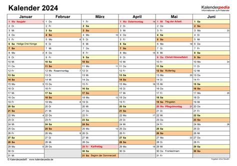 Kalender 2024 Word Zum Ausdrucken 19 Vorlagen Kostenlos