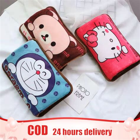 Hot Water Bottle With Cover Portable Explosion Proof Electric Hot Water Bag Winter Hand Warmer