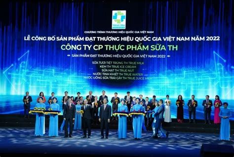 5 sản phẩm của Tập đoàn TH được vinh danh Thương hiệu quốc gia 2022