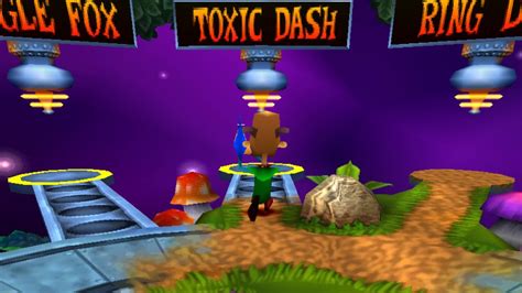 Crash Bash Walkthrough Part 24 Toxic Dash YouTube