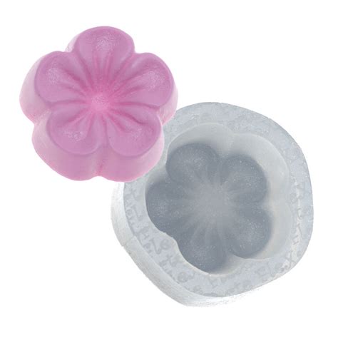 89 Molde de Silicone Flor de Pêssego Cacaushop