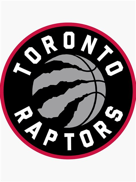 "RAPTORS-LOGO" Sticker for Sale by GroverRau501 | Redbubble