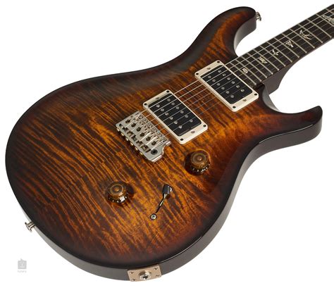 Prs Custom 24 Black Gold Burst Electric Guitar Kytaryie