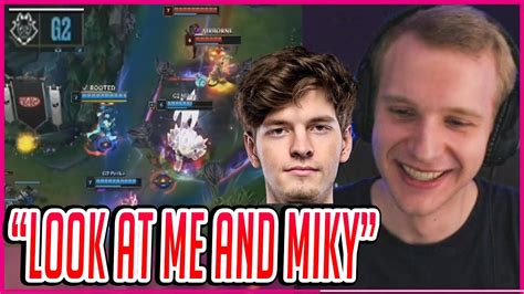 Jankos Reacts To Jankos Mikyx Int Play In Lec G2 Jankos Clips Youtube