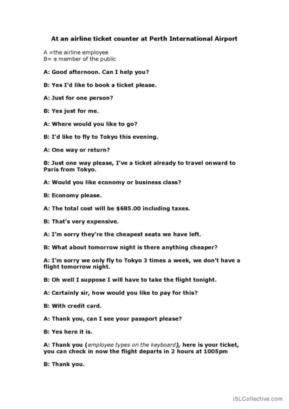 Airport English Esl Worksheets Pdf Doc