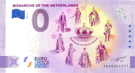 Pays Bas Monarchs Of The Netherlands Anniversaire Billet