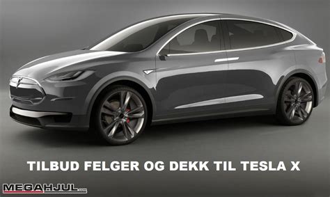 Vinterhjul Vinter Dekk Og Felger Til Tesla Model X Megahjul