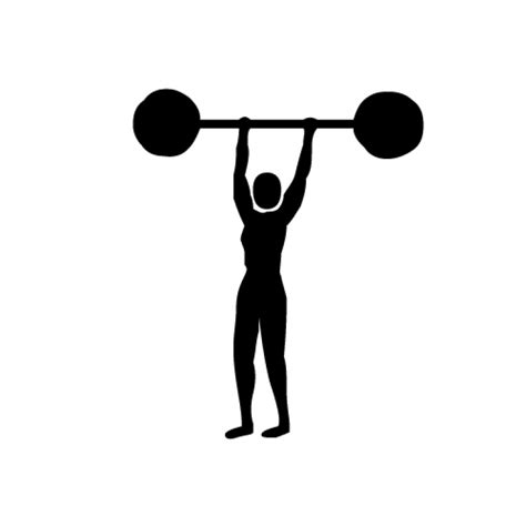 Free Powerlifting Silhouette, Download Free Powerlifting Silhouette png ...