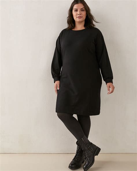 Long Sleeve Sweatshirt Dress In Every Story Penningtons