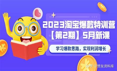 《2023淘宝爆款特训营》 学习爆款思路，实现利润增长 知乎