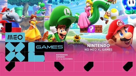 NINTENDO confirma presença no MEO XL Games 2023 Café Mais Geek