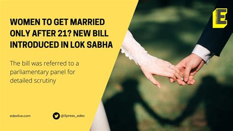 Bill To Increase Marriage Age For Women Tp 21 Years Introduced In Lok Sabha Referred To Parliamenta