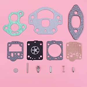 Amazon Carburetor Muffler Gasket Carb Repair Rebuild Diaphragm Kit