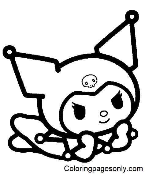 Kuromi Coloring Pages - Coloring Pages For Kids And Adults