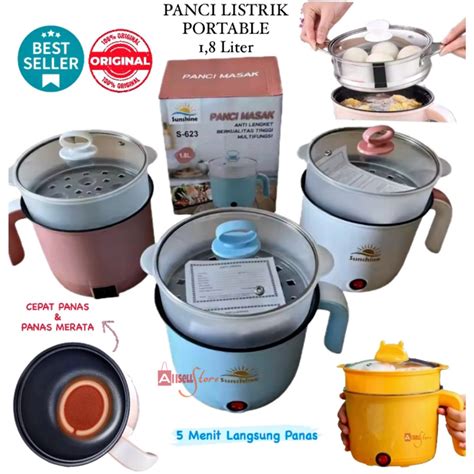 Jual Promo Cod Panci Listrik Serbaguna Multifungsi Elektric Cooker