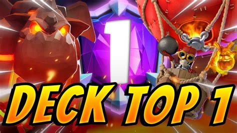 Je Joue Le Deck Molosse Du Top Monde Clash Royale Youtube