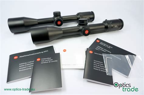 Leica Eri 3 12x50 Rifle Scope Reticle Subtensions Optics Info