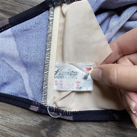 S Vintage Strapless Bikini Top Condition Depop