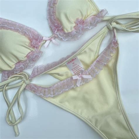 Priscilla Bikini Bottoms Sizes Depop