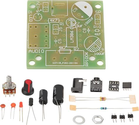 Eujgoov Lm Kit Amplificatore Audio Lm Super Mini Amplificatore