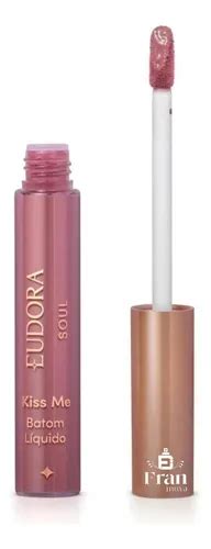 Lápiz labial líquido Eudora Soul Kiss Me Semimate Nude de Eudora MercadoLibre