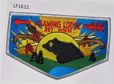 Boy Scout OA Lodge 257 Agaming Flap EBay