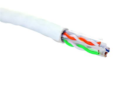 Кабель категории 6, U/UTP, 4 пары, 23 AWG, нг(A)-HF, внутренней ...