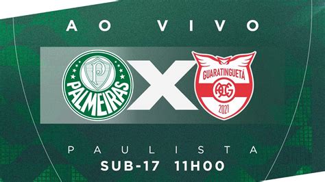 AO VIVO PALMEIRAS 8 X 1 ATL GUARATINGUETÁ PAULISTA SUB 17 YouTube