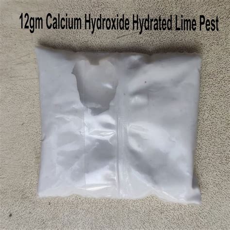 Gm Calcium Hydroxide Hydrated Lime Pest At Rs Kg Calcium