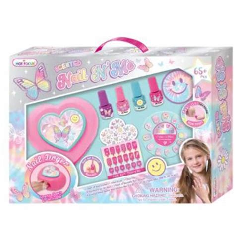 Hot Focus Tie Dye Butterfly Nail N Me Set 1 Unit Frys Food Stores