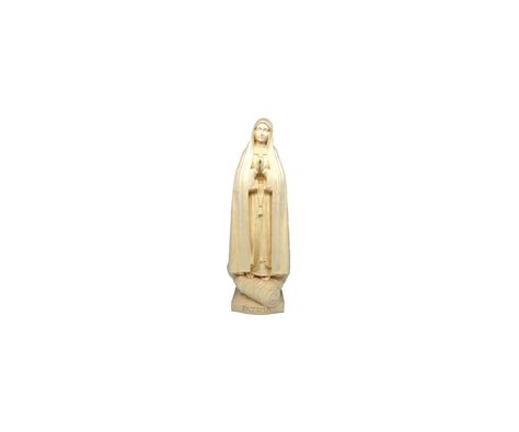 Notre Dame de Fatima pèlerin statue en bois DOLFILAND