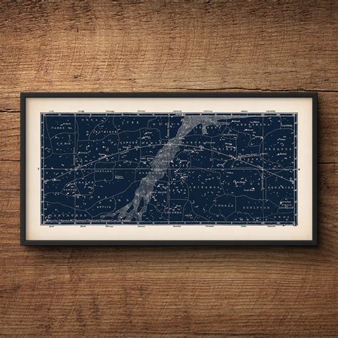 Star Map Star Map Print Constellations Chart Print - Etsy