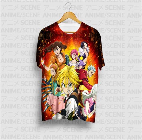 Camiseta The Seven Deadly Sins Nanatsu No Taizai Atelier Yuwa Ciao Jp