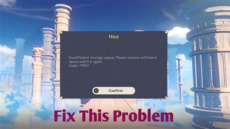 How To Fix Genshin Impact Insufficient Storage Space Problem On Android