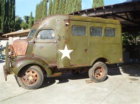 rare 1941 GMC COE military radio truck for sale