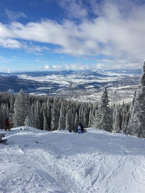 The view atop Steamboat Springs is breathtaking (Elevation 10,560 feet