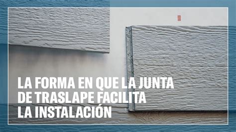 La Forma En Que La Junta De Traslape Solapa LP SmartSide ExpertFinish